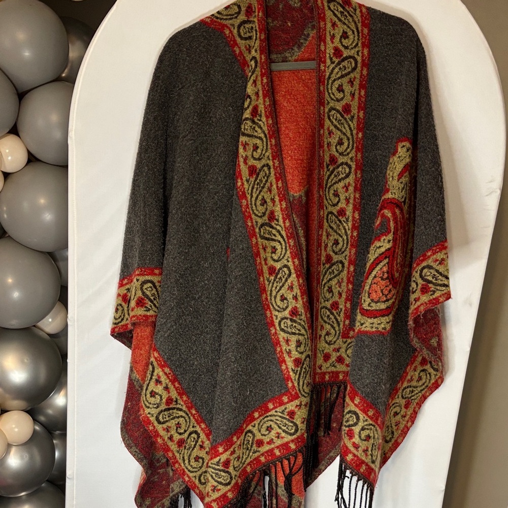 Source Unknown Multicolor Patterned Sweater - image 5